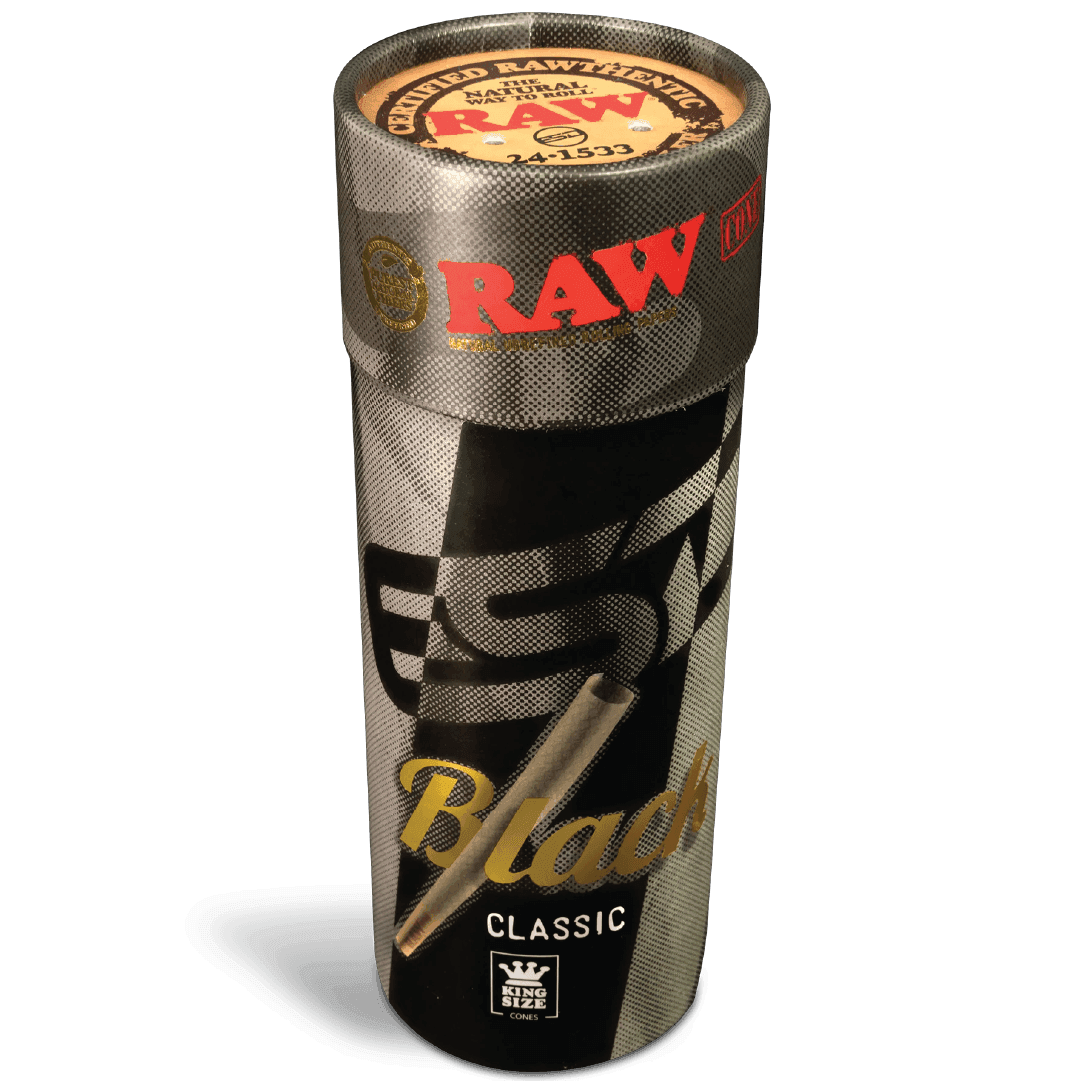 ESD colombia / Conos RAW Black Tamaño King Size